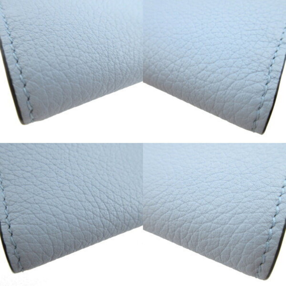 Gucci Interlocking Gg Leather Python Blue Bifold … - image 8